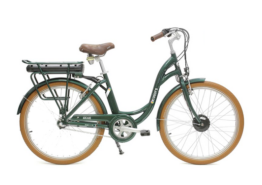 E-colors 26'' mixte 36v 13AH alu Nexus 3 vert mat